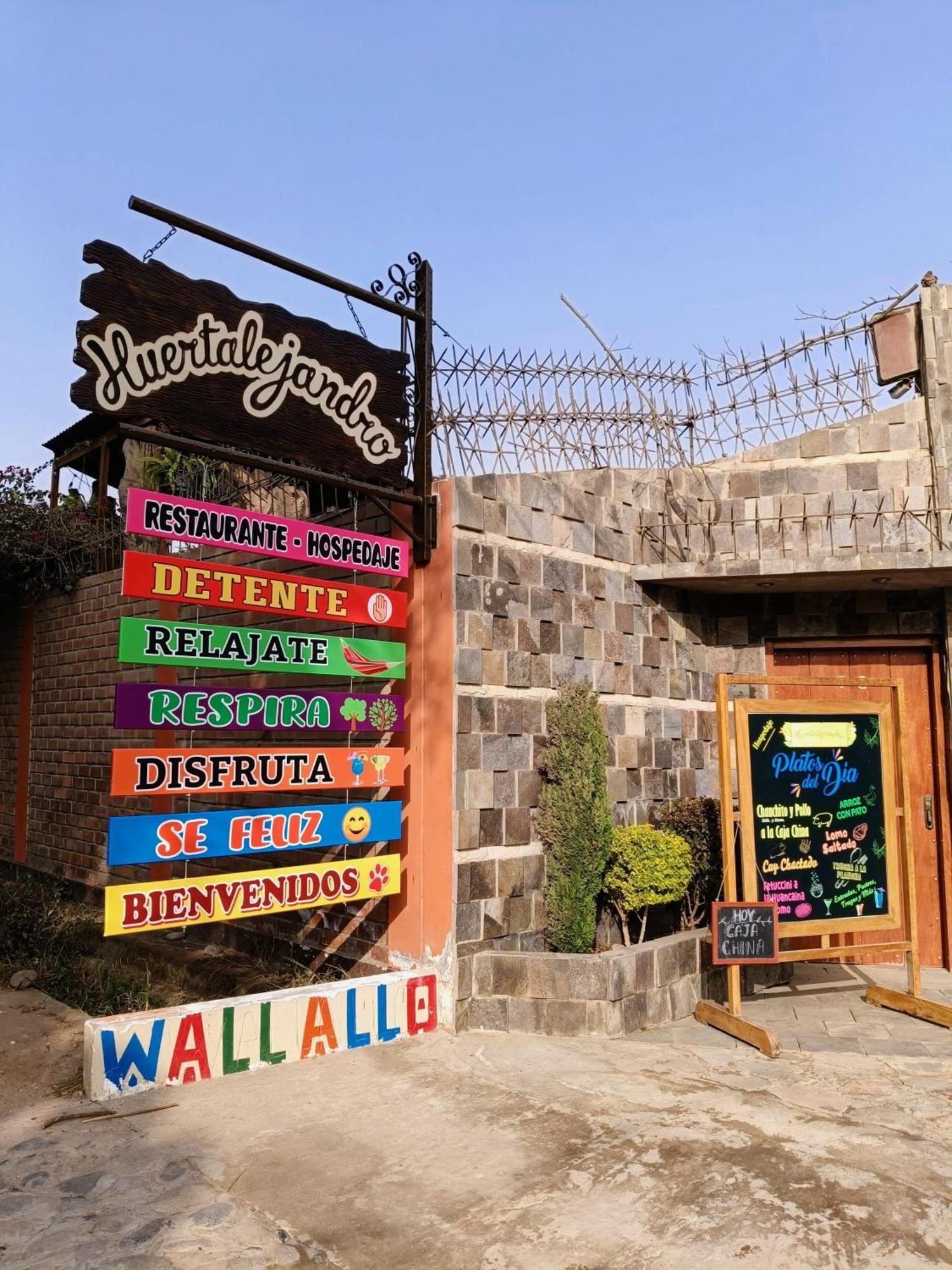Huertalejandro Restaurante Campestre Y Hospedaje Cieneguilla Extérieur photo